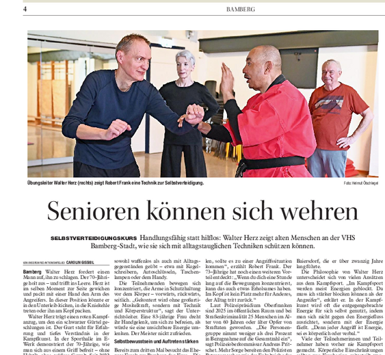 Die Zeitungsseite des Fränkischen Tags vom 15.4.2026