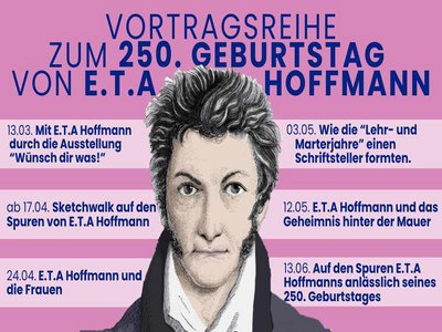 Eine Zeichnung von E.T.A. Hoffmann