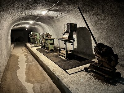 Stollen-Gang unter dem Stephansberg