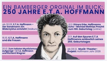 Eine Zeichnung von E.T.A.Hoffmann